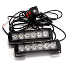 چراغ های هشدار دهنده بارق LED DRL 24V 960lm چراغ خطر چشمک می زند