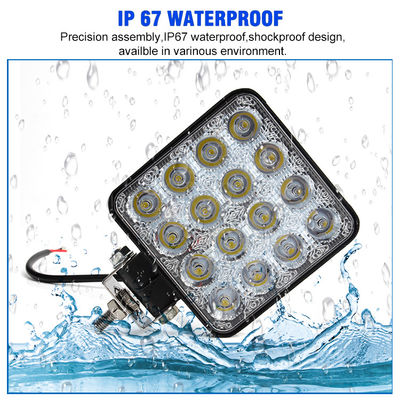 چراغ های کارایی LED ضد آب کامیون 4WD 36V 48W