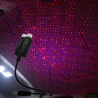 چراغ های محیطی USB دوتایی اتومبیل چراغ اتمسفر سقف شب